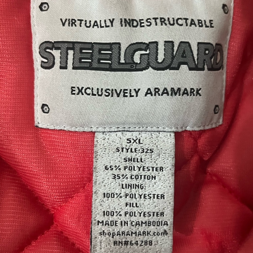 Men's Navy Insulated Coveralls Work Suit - Size 5XL - Picture 11 of 16
